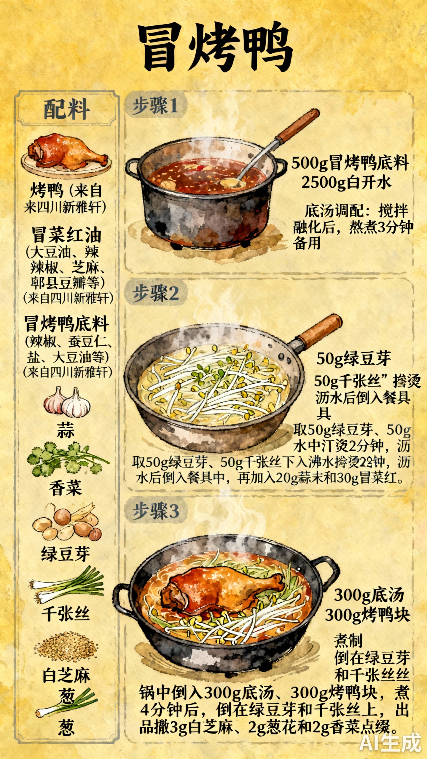 手绘制作流程