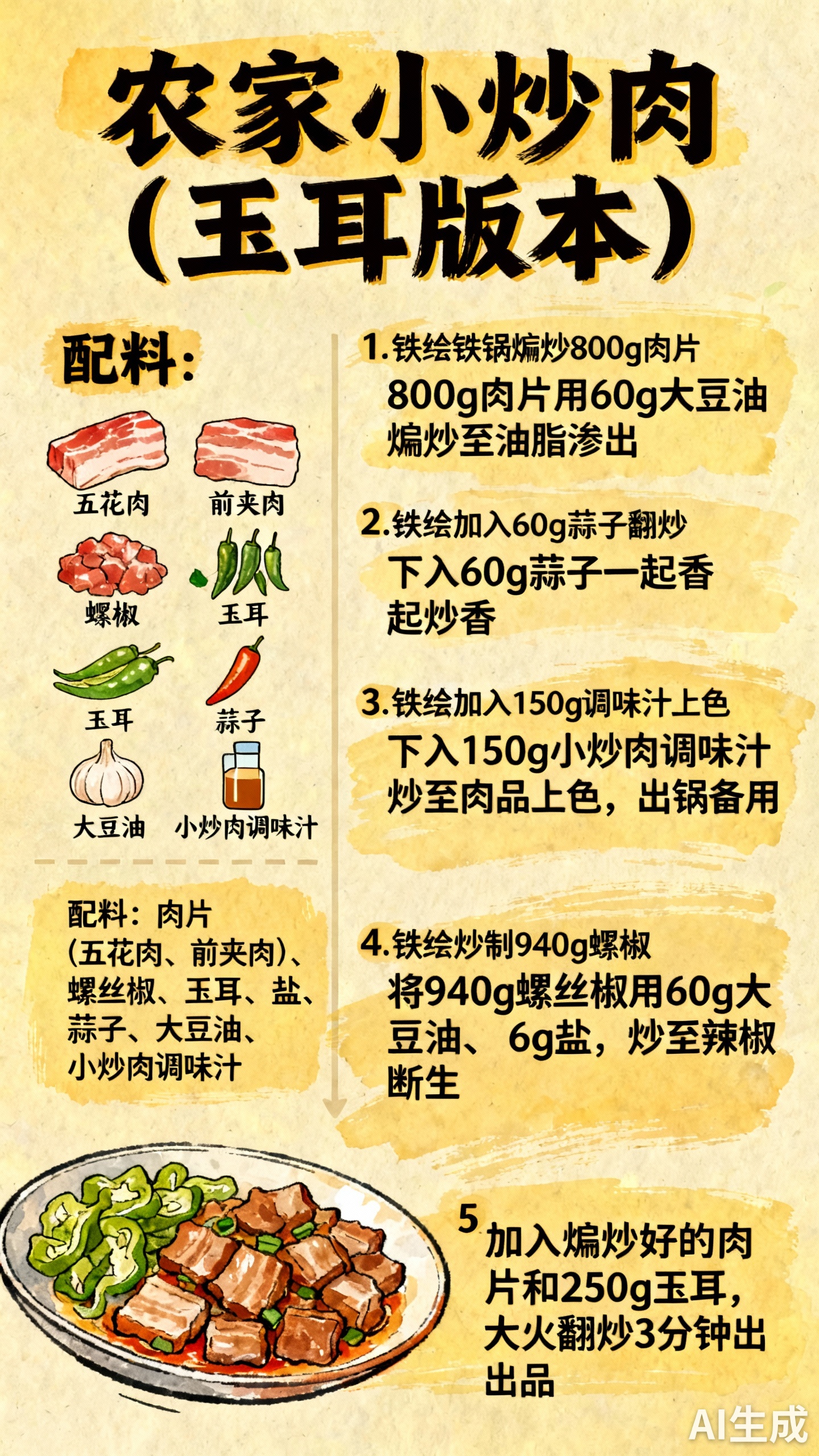 手绘制作流程