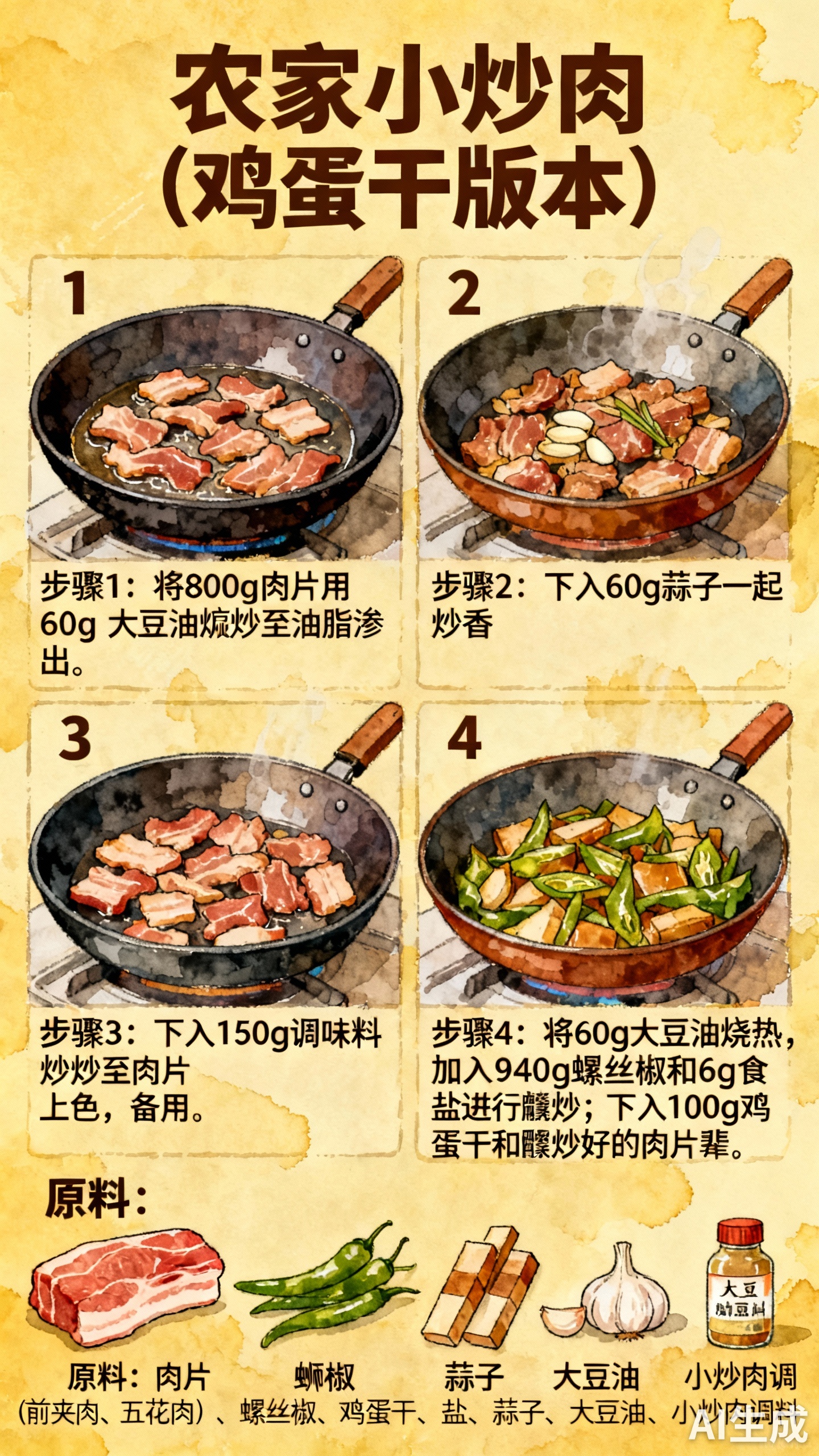 手绘制作流程