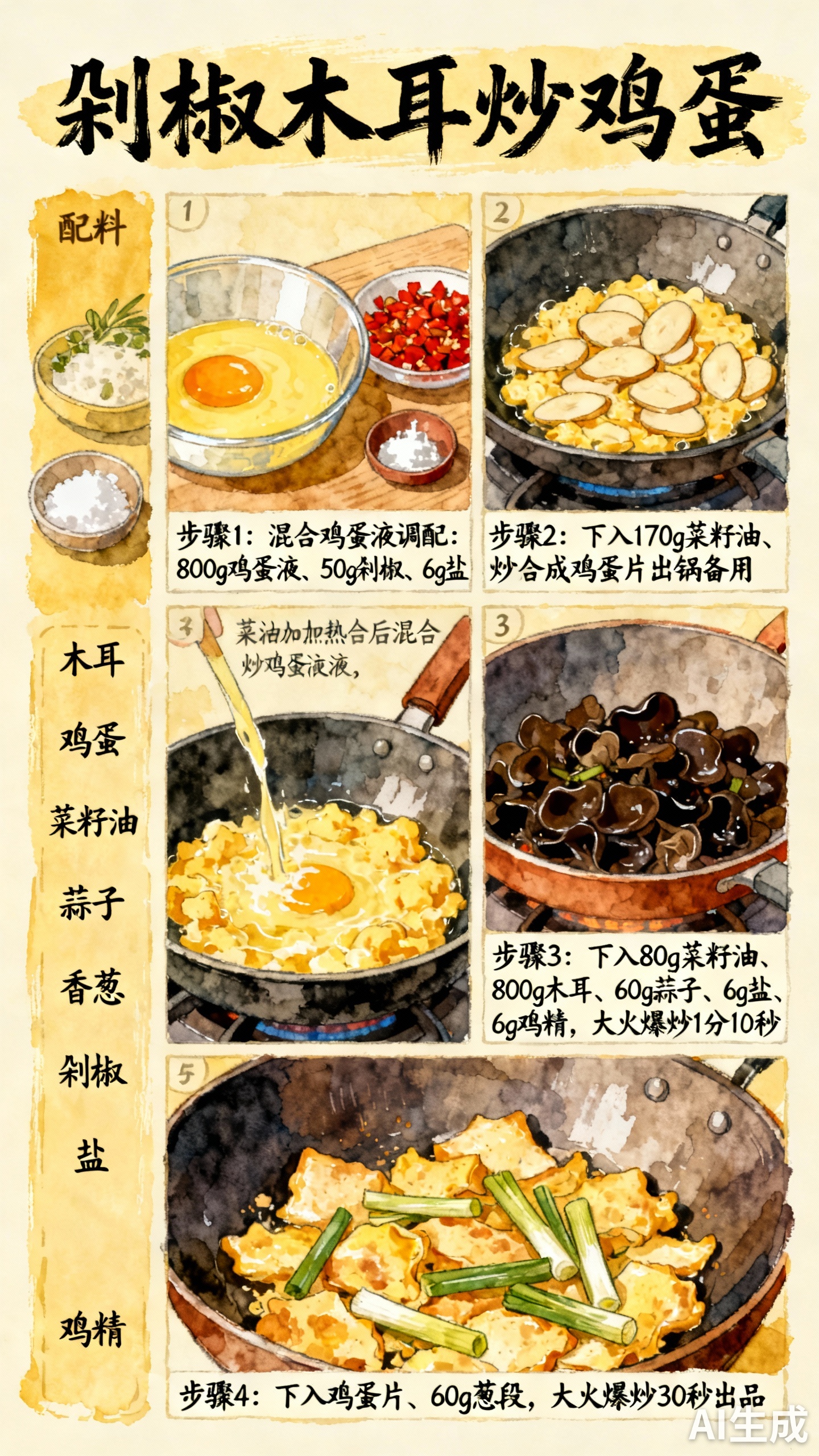 手绘制作流程