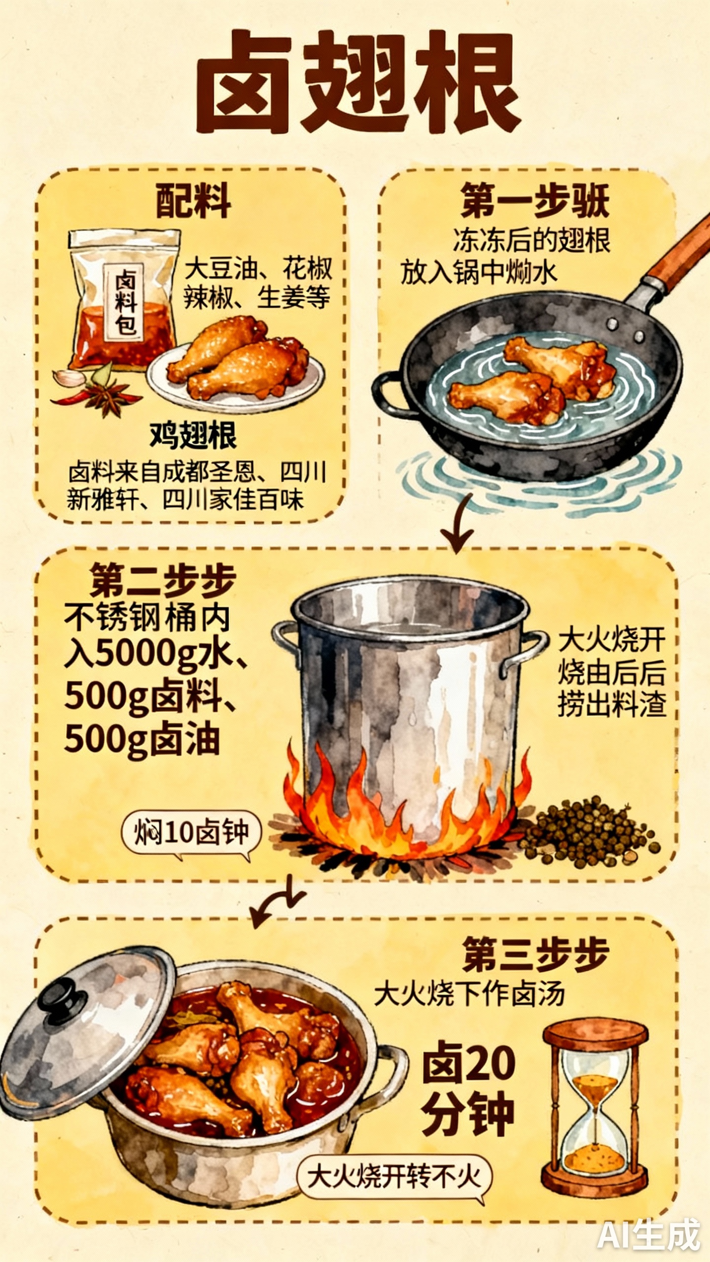 手绘制作流程