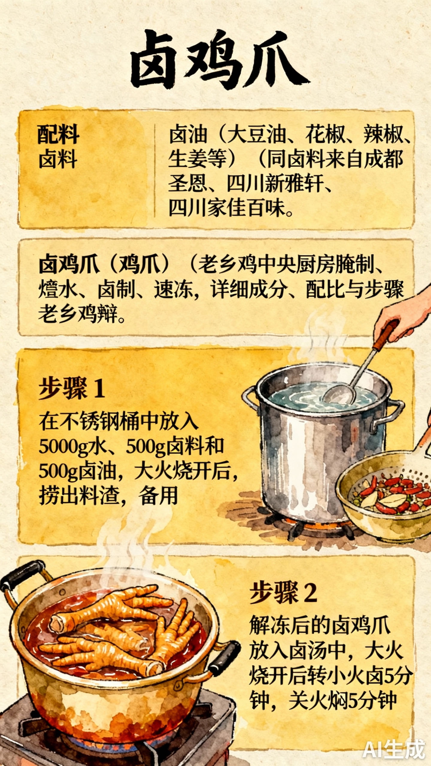 手绘制作流程