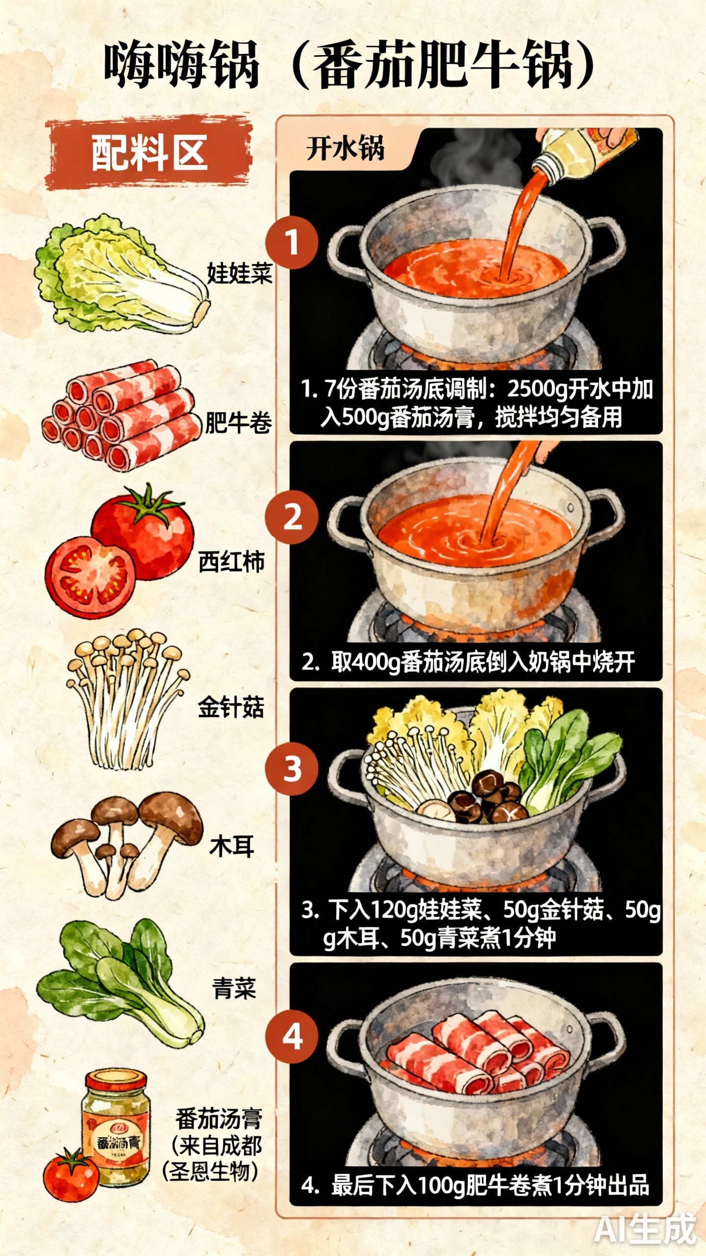 手绘制作流程