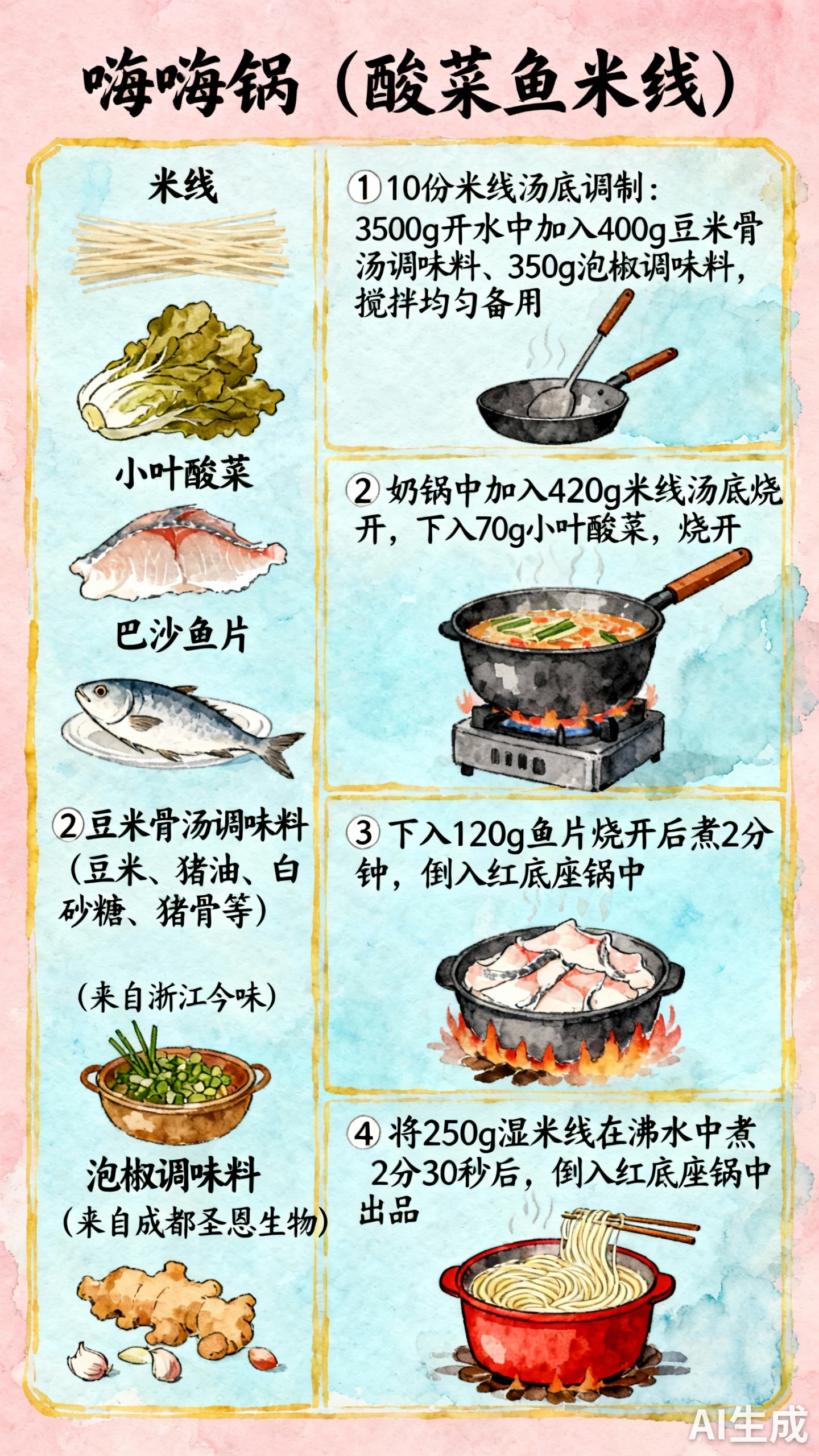 手绘制作流程