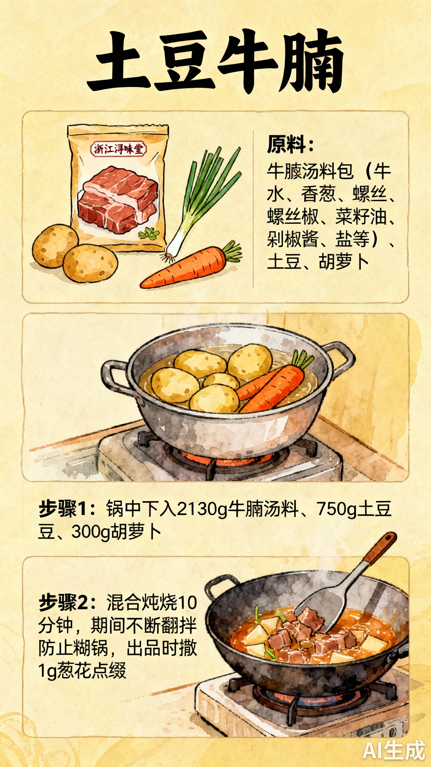 手绘制作流程