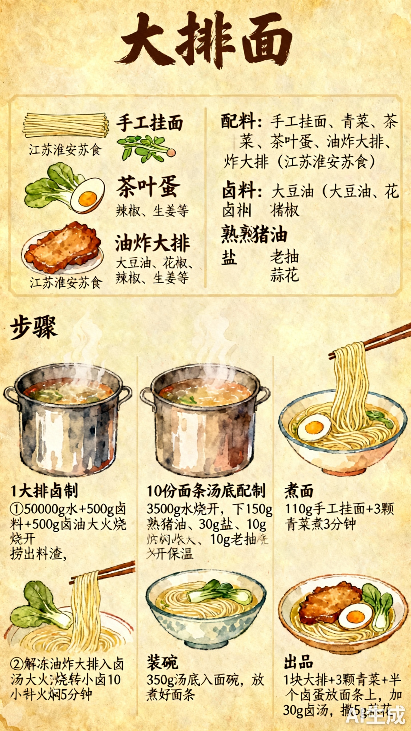 手绘制作流程