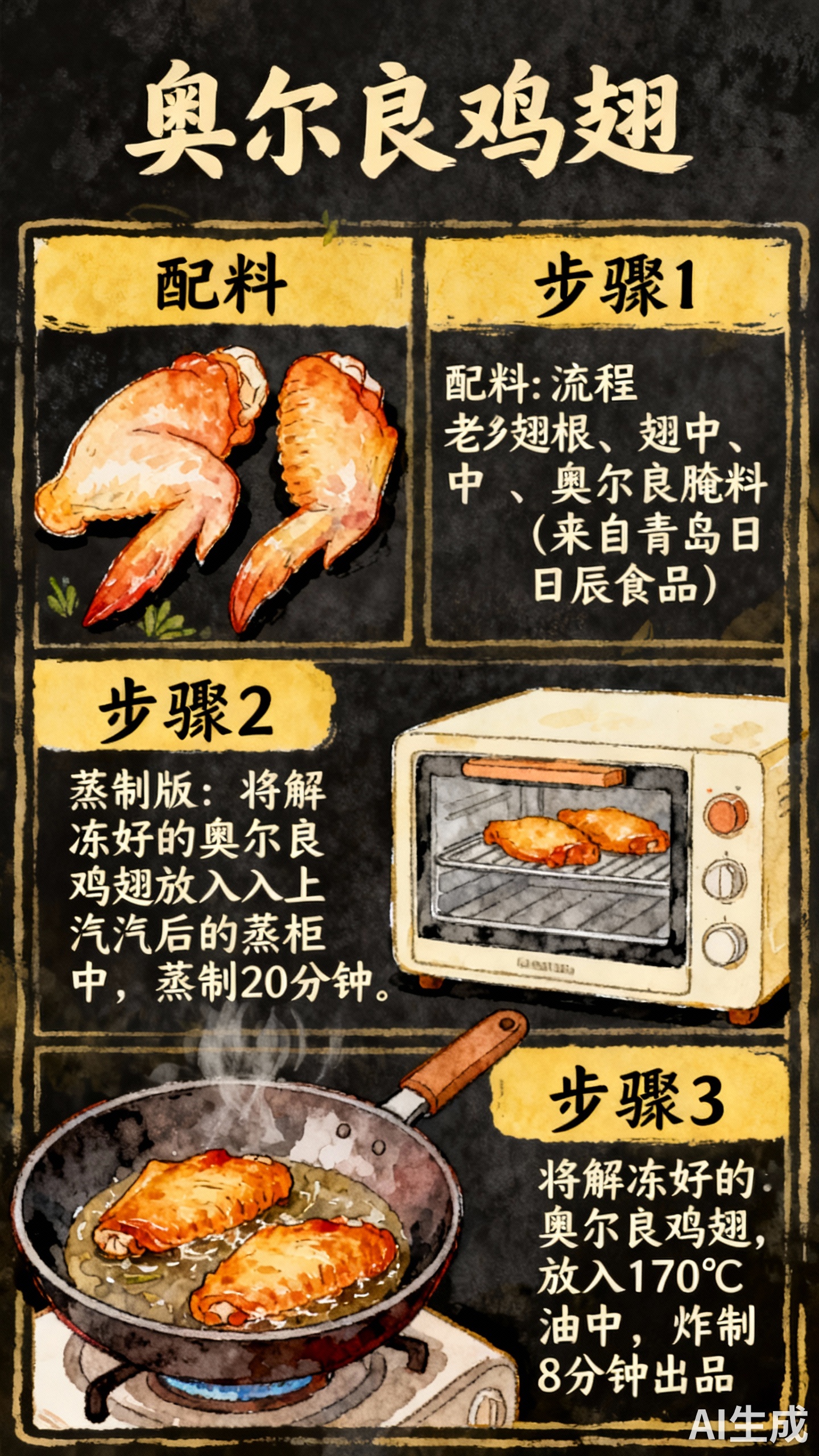 手绘制作流程