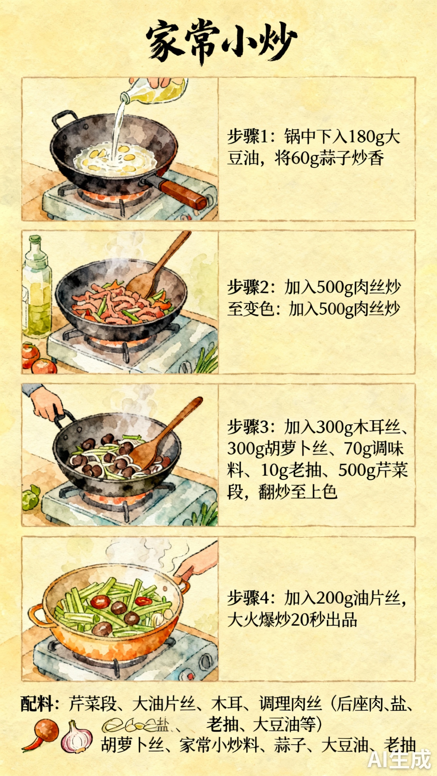 手绘制作流程
