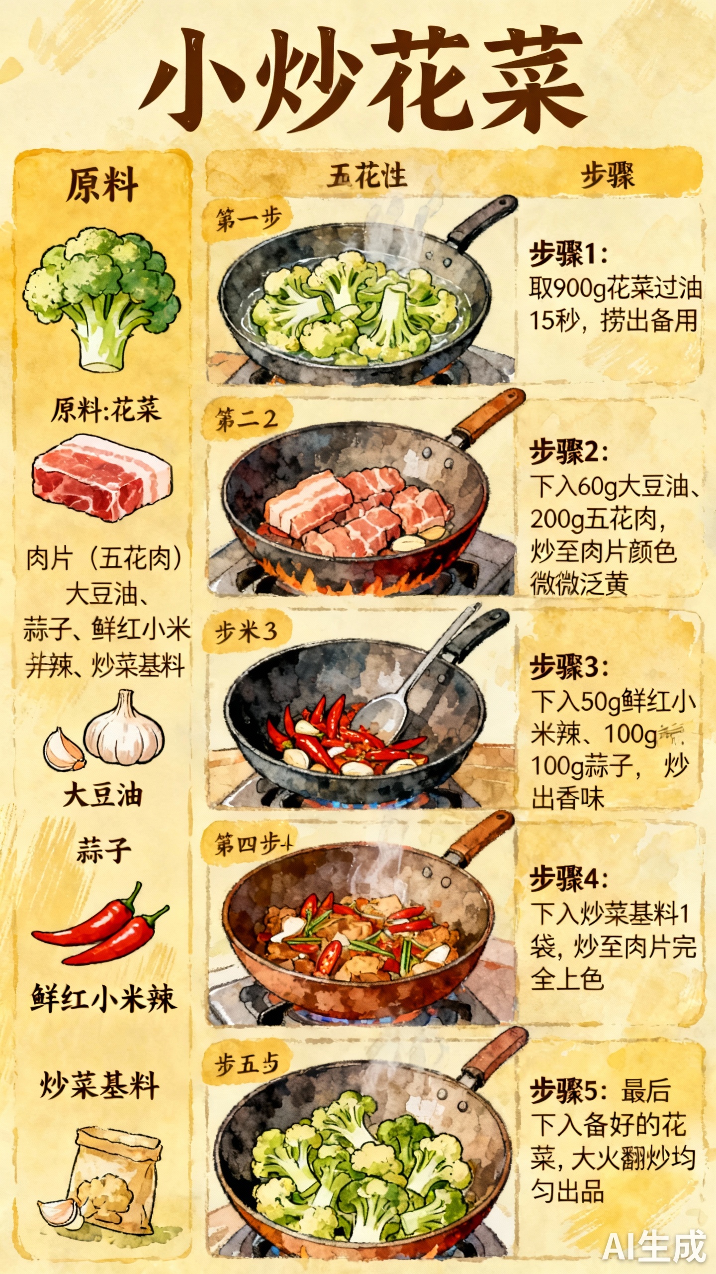 手绘制作流程