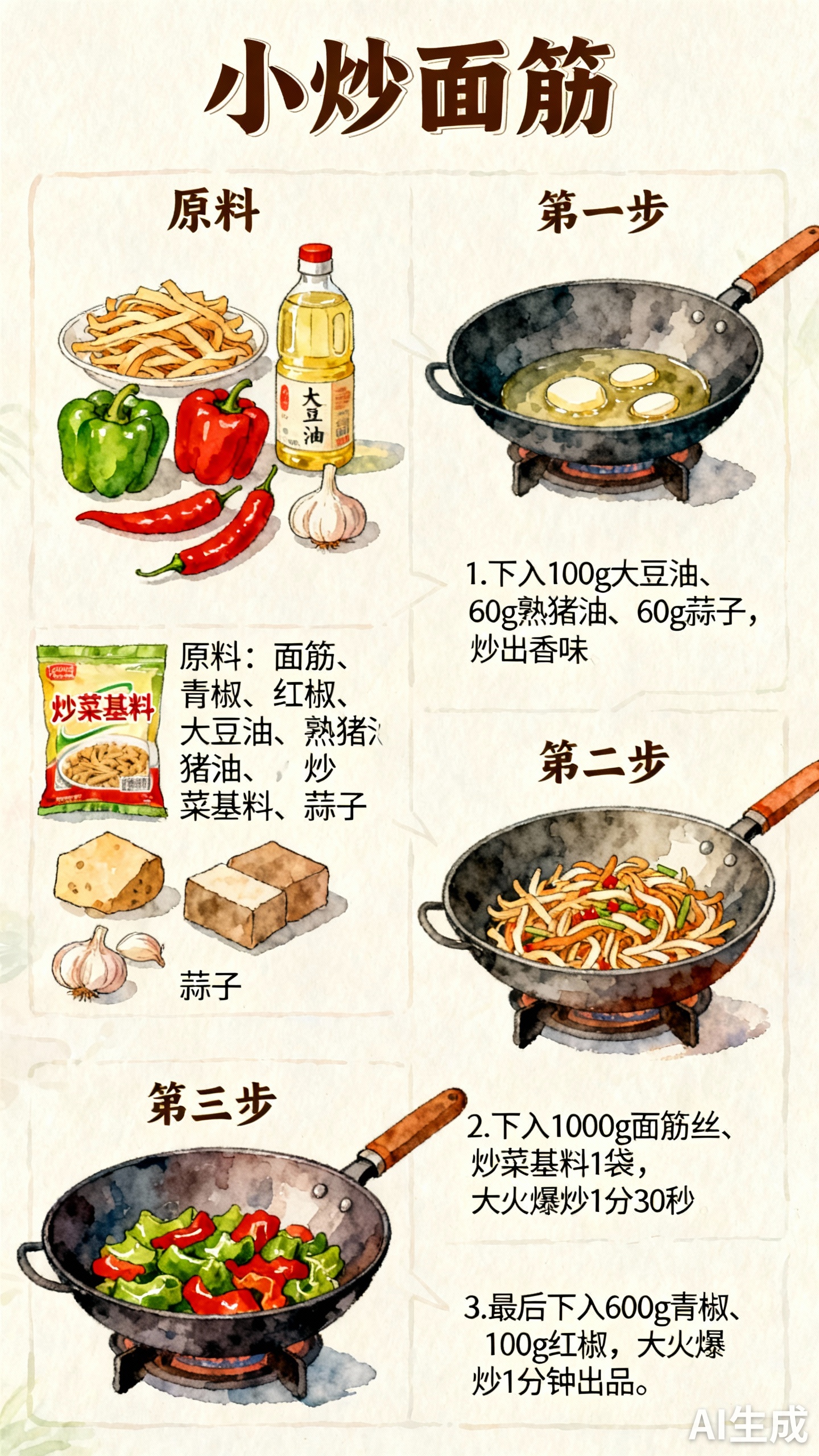 手绘制作流程