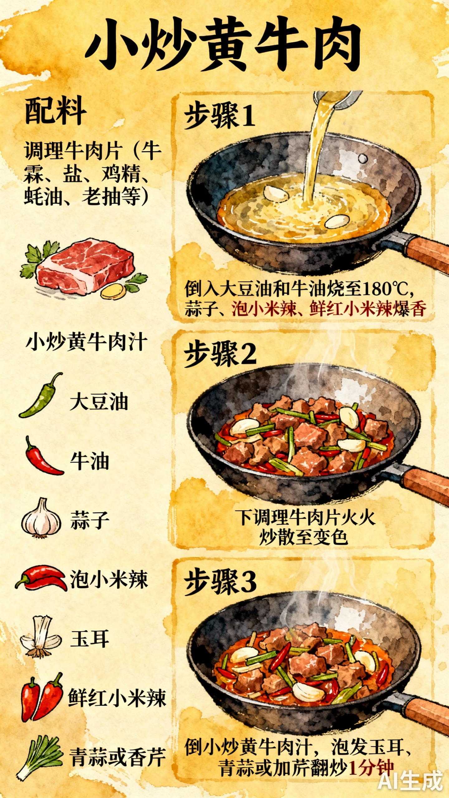 手绘制作流程