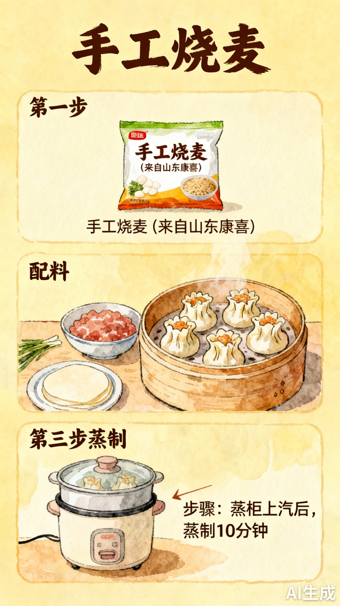 手绘制作流程