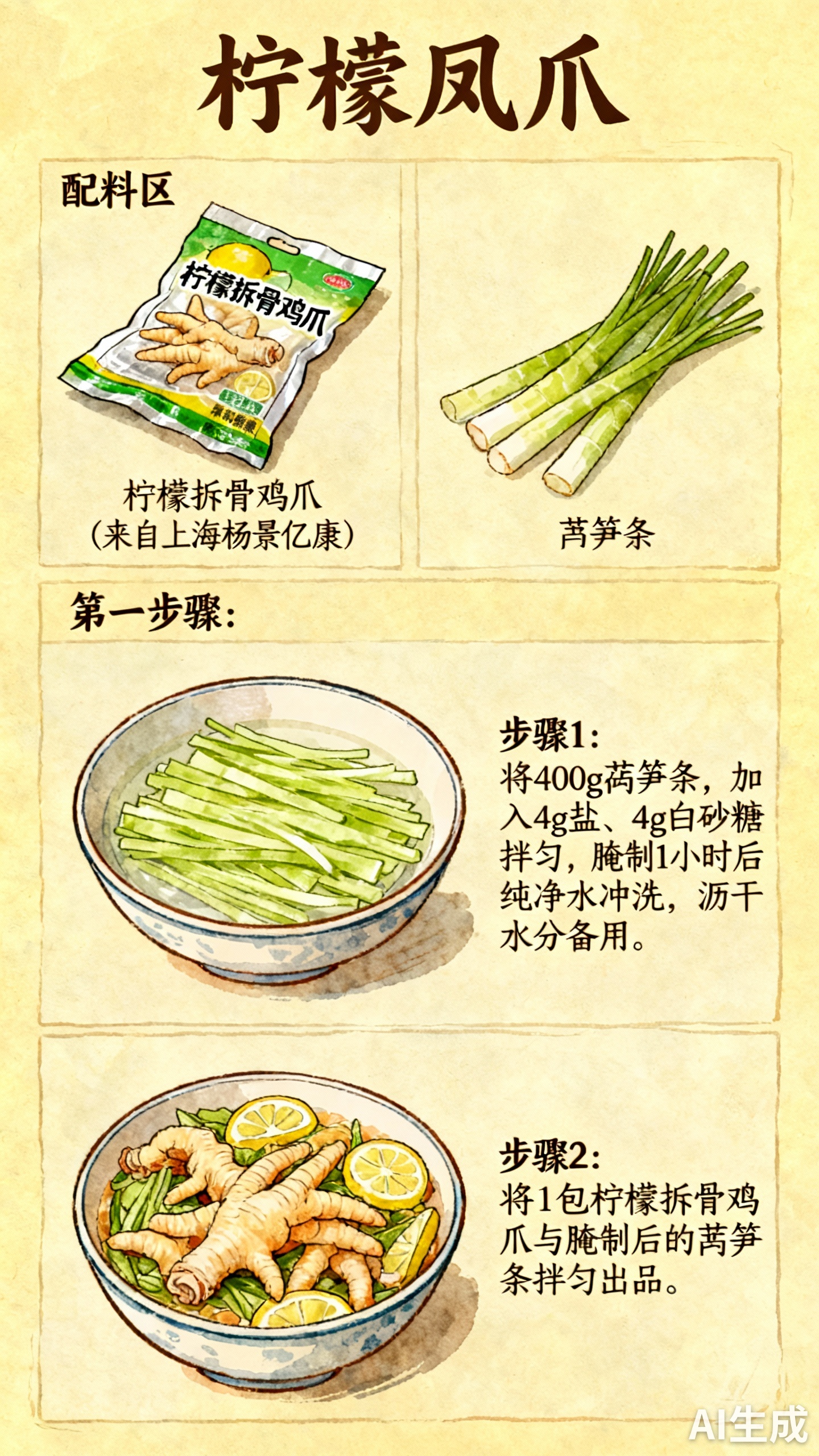 手绘制作流程