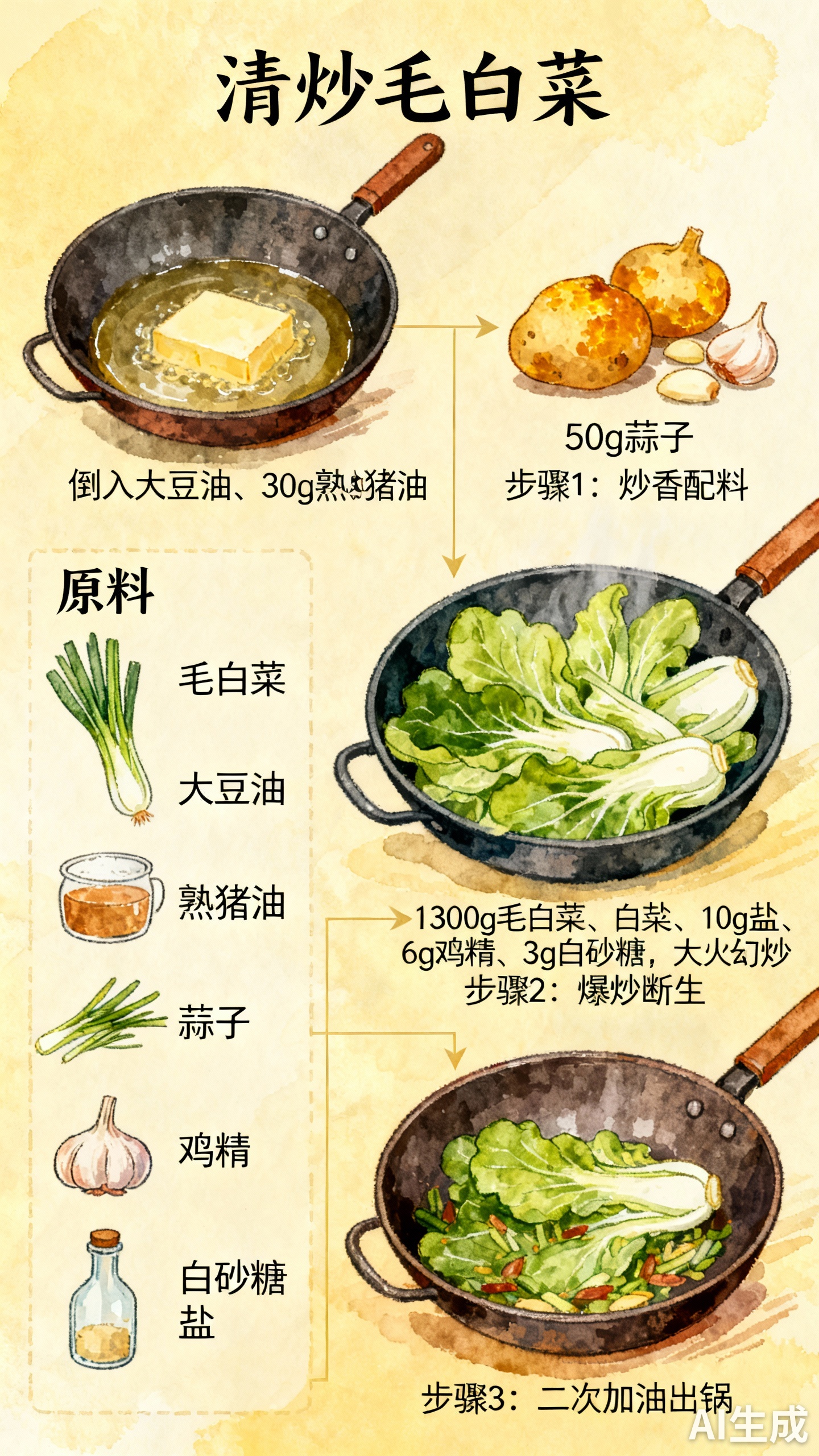手绘制作流程