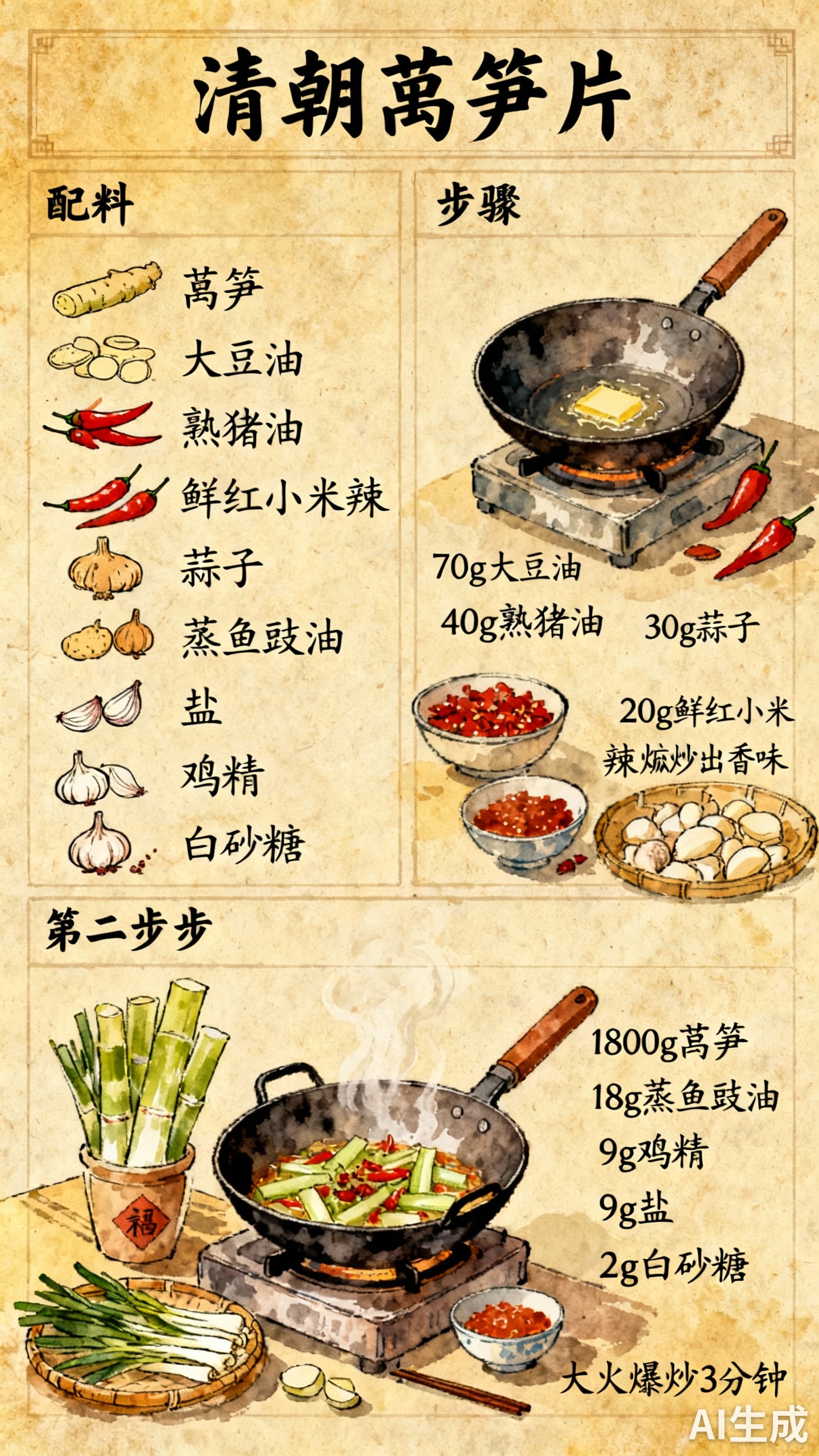 手绘制作流程