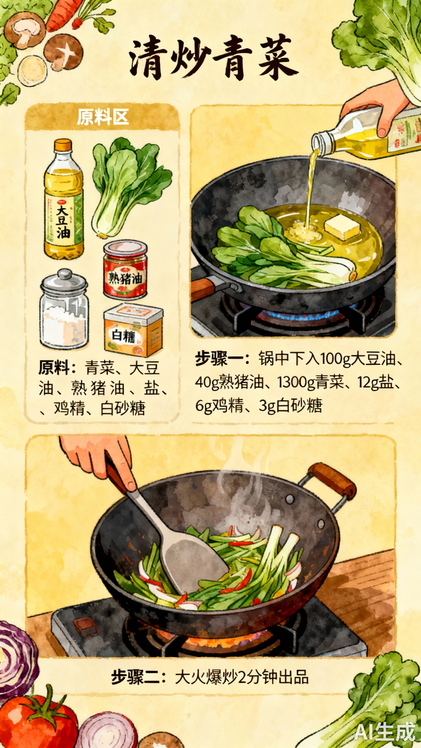 手绘制作流程