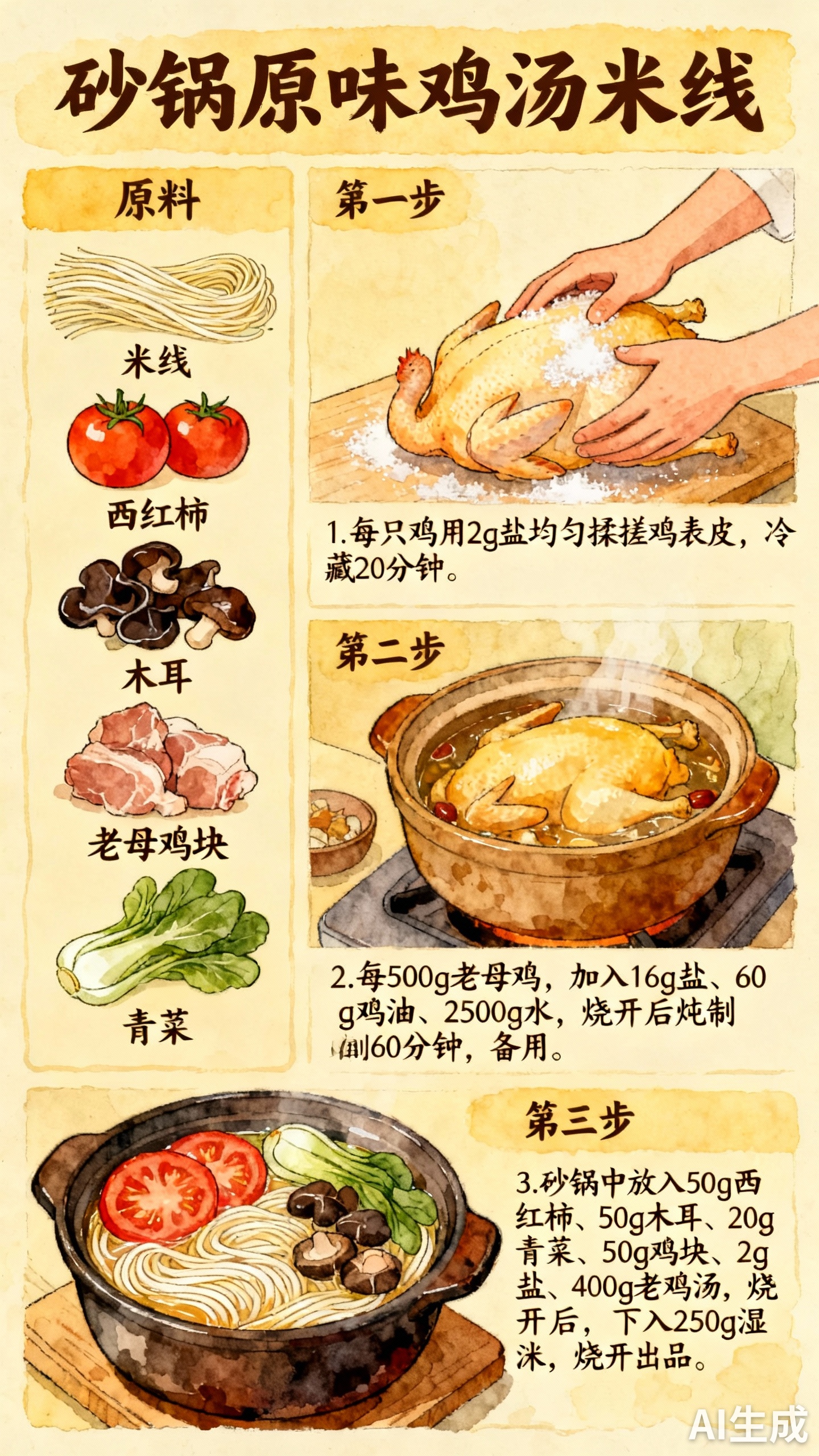 手绘制作流程