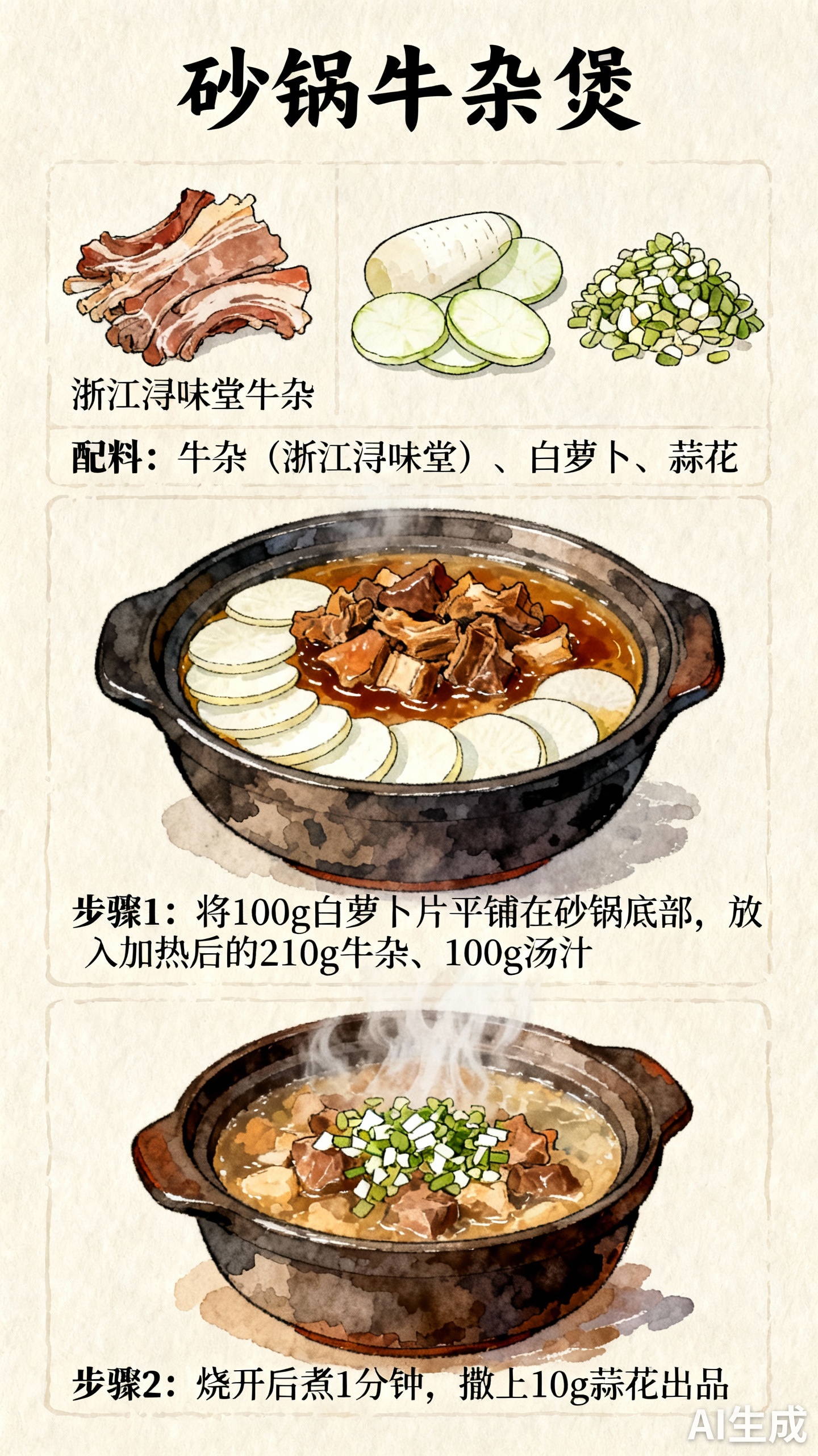 手绘制作流程