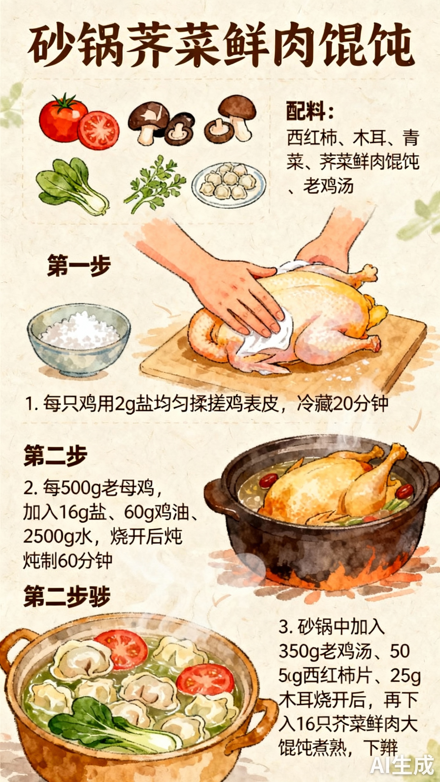 手绘制作流程