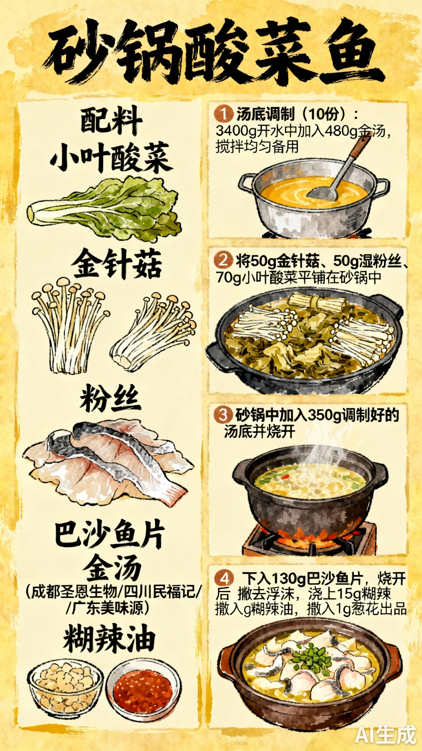 手绘制作流程