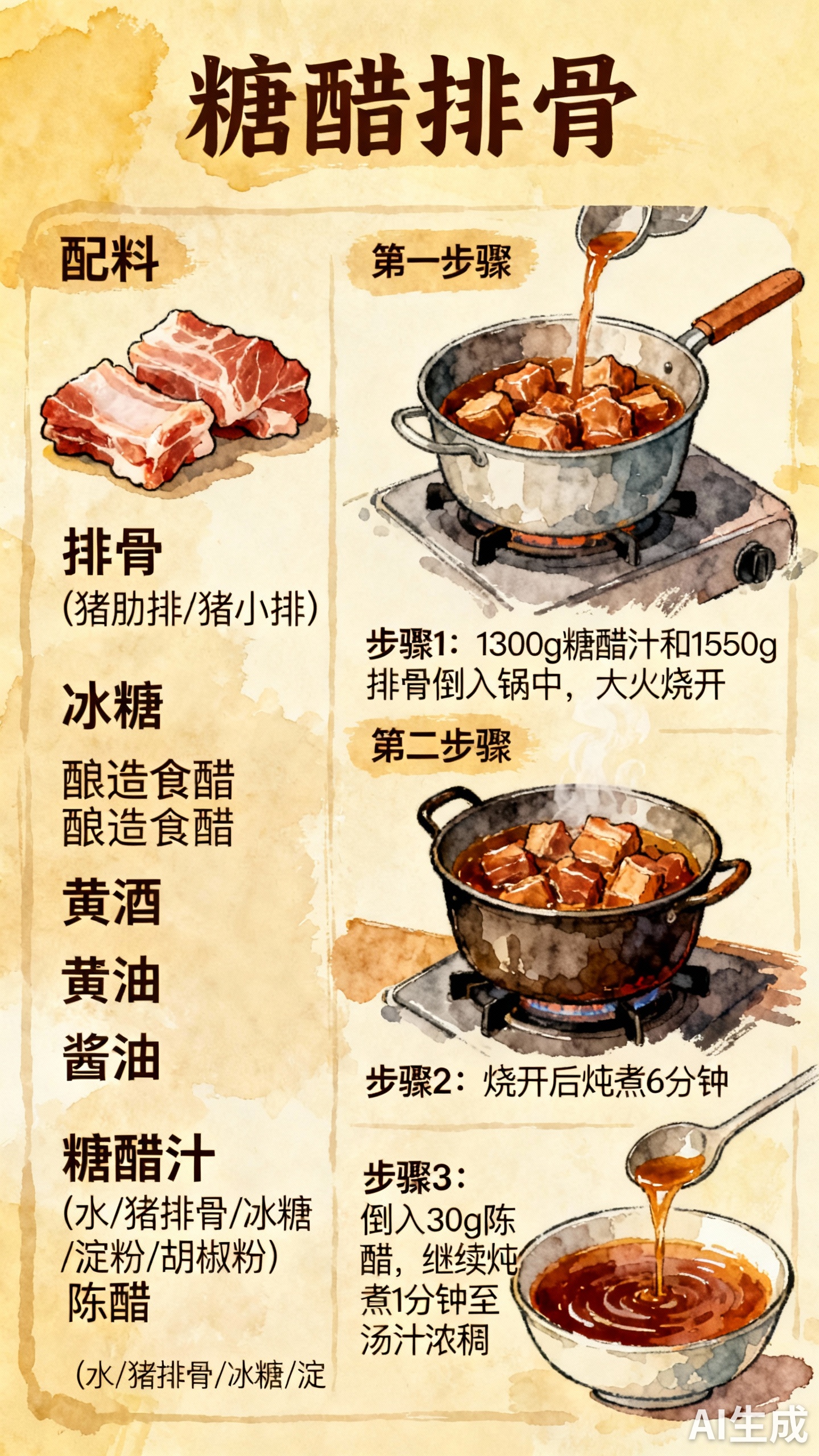 手绘制作流程