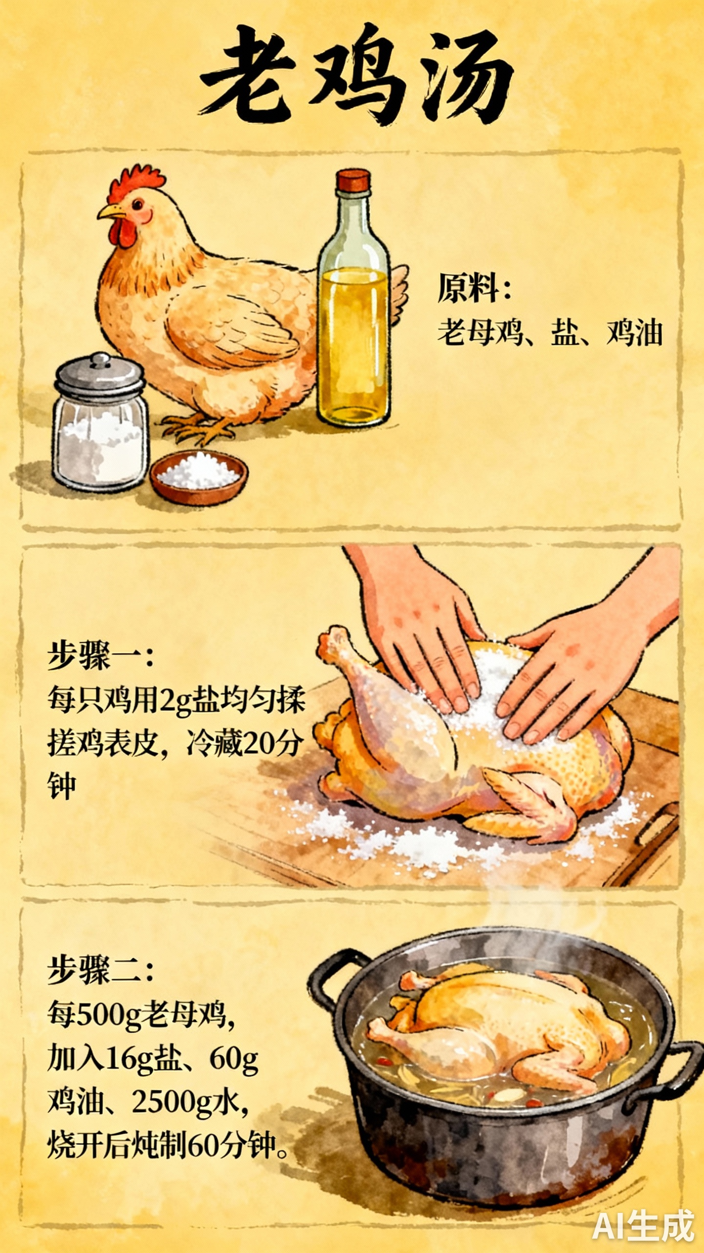 手绘制作流程