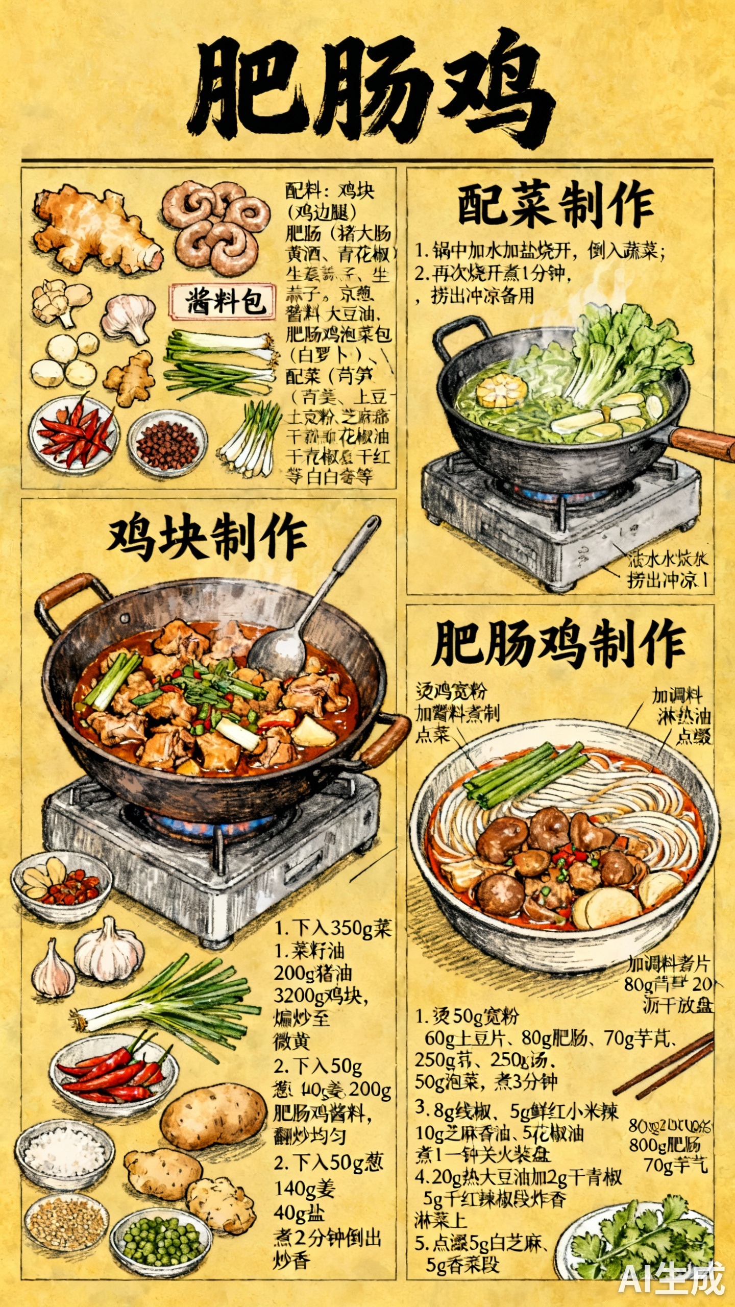 手绘制作流程