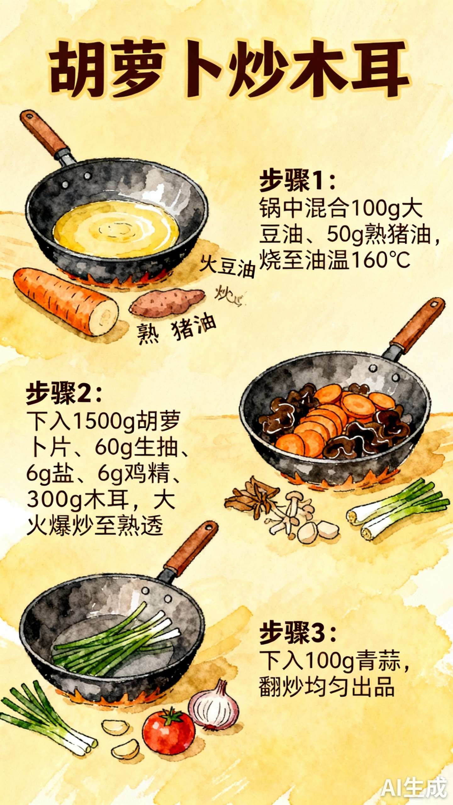 手绘制作流程