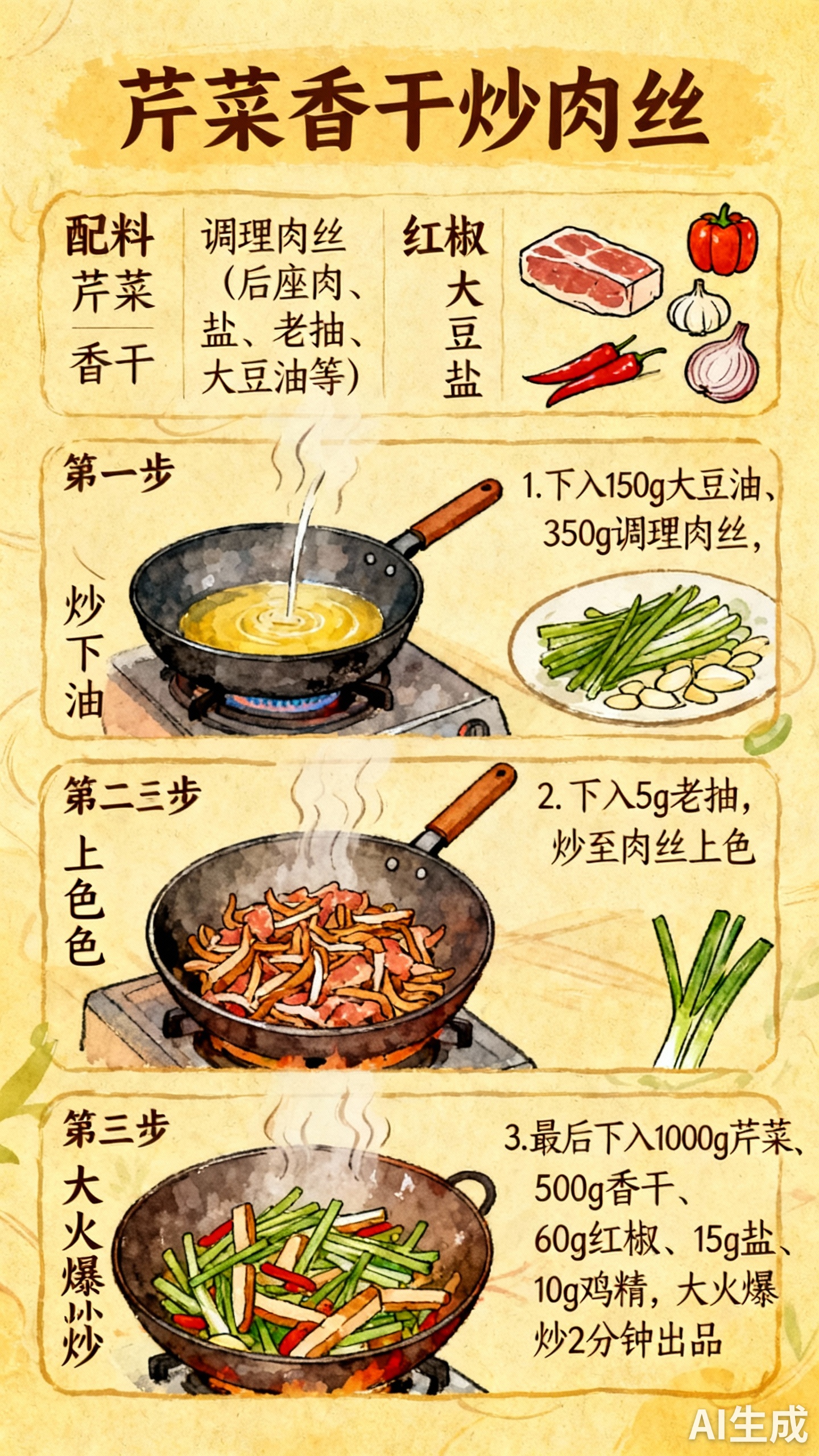 手绘制作流程