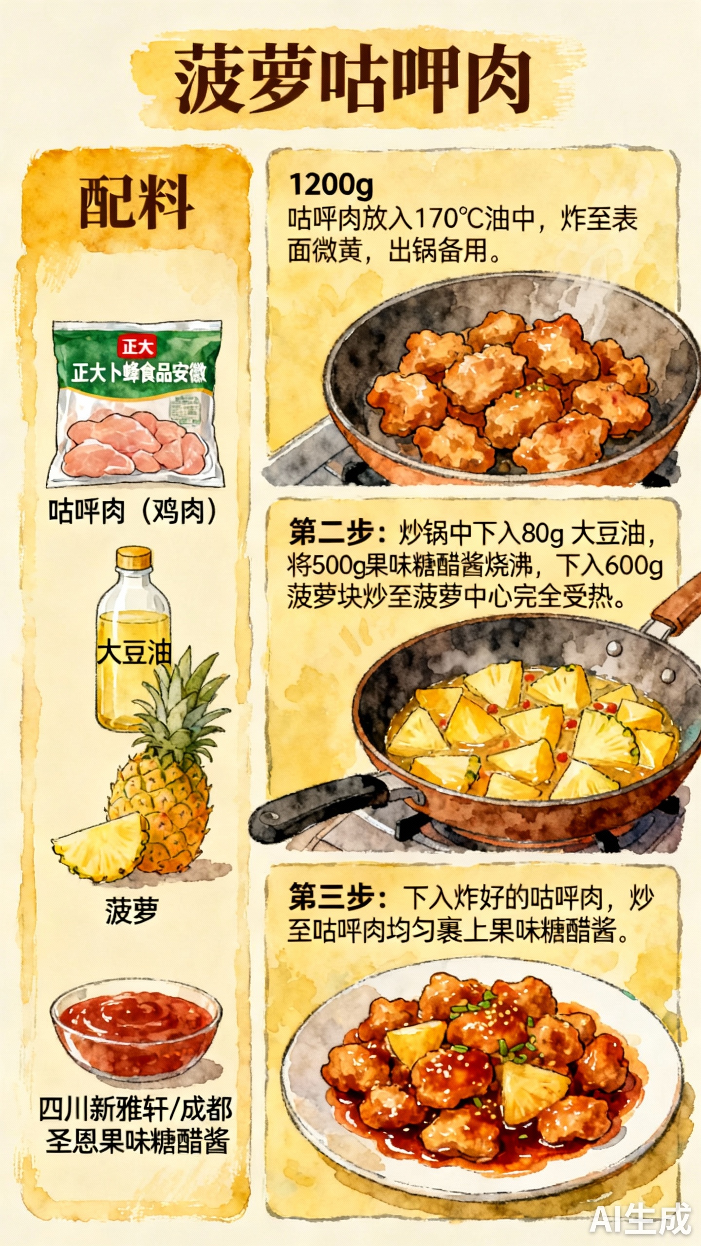 手绘制作流程