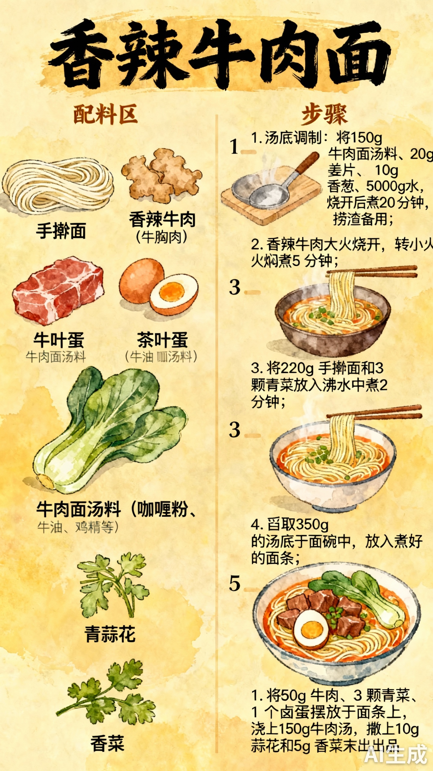 手绘制作流程
