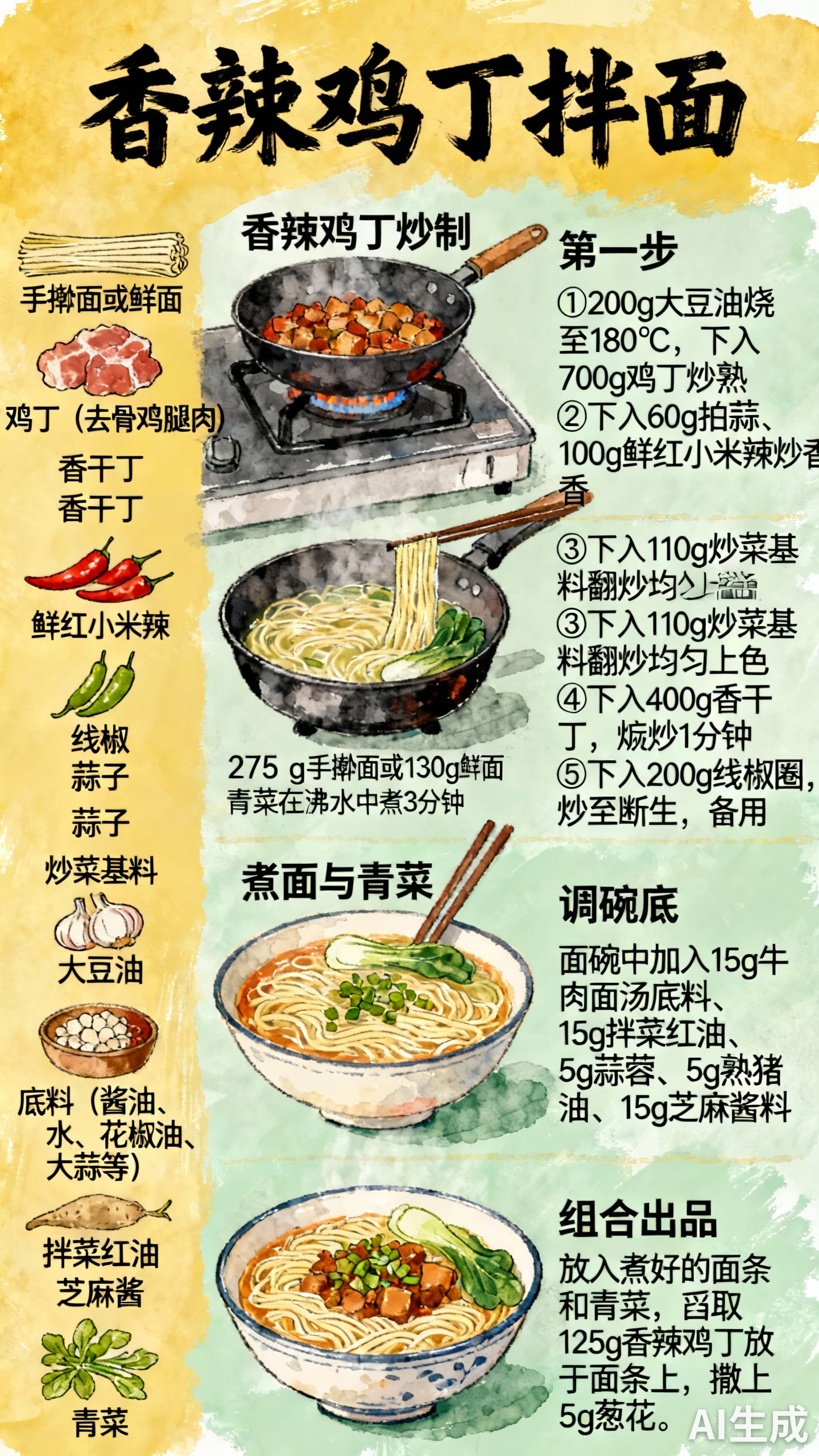 手绘制作流程