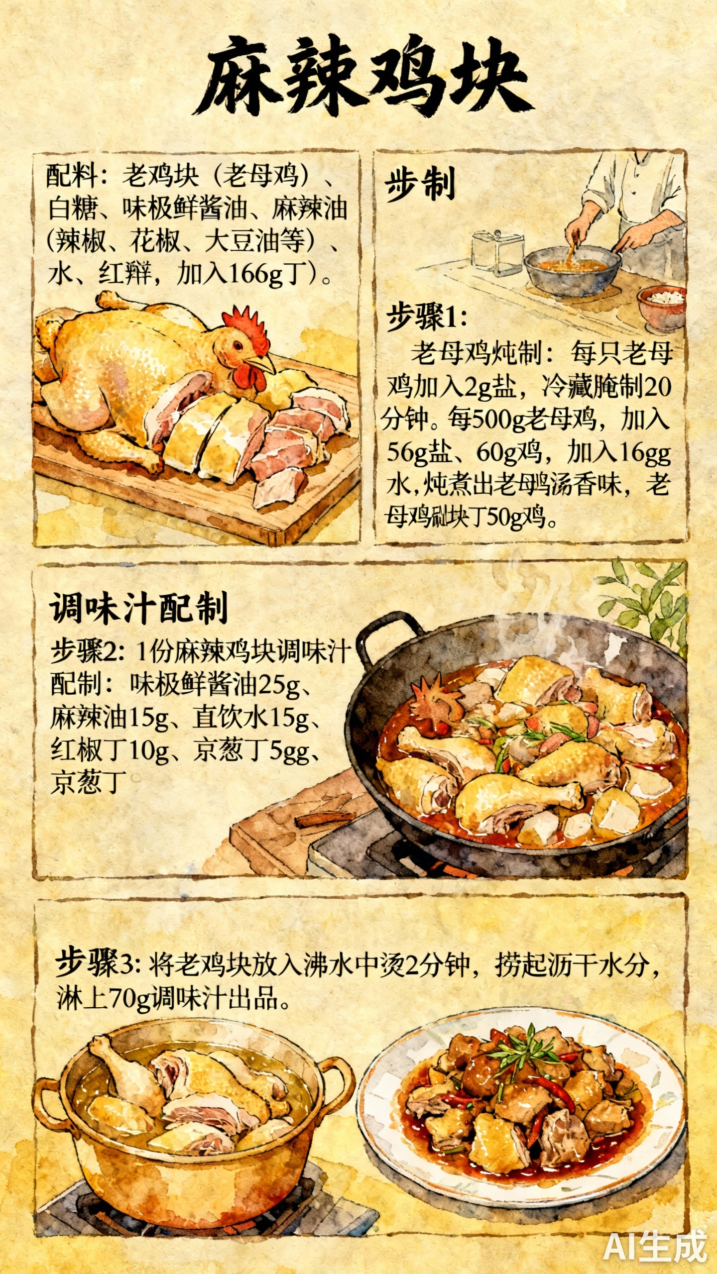手绘制作流程
